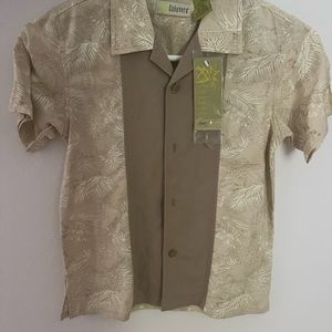 Cubavera boys button up shirt